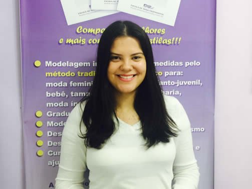 equipe da escola de moda